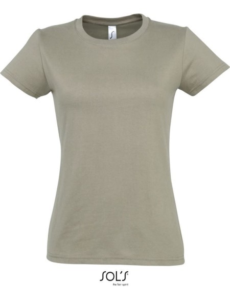 Damen-T-Shirt – Imperial – Khaki XL