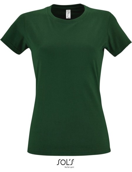 Damen T-Shirt – Imperial – Flaschengrün 3XL