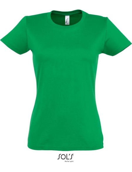 Damen T-Shirt – Imperial – Kellygrün 3XL