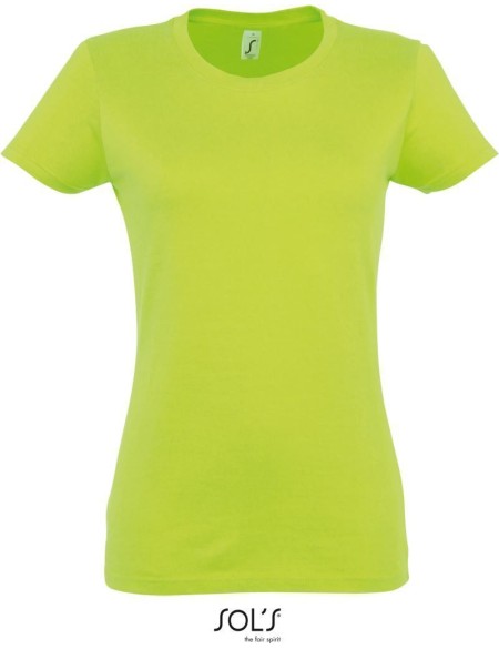 Damen T-Shirt – Imperial – Apfelgrün XL
