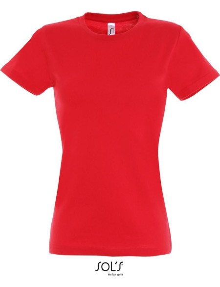 Damen T-Shirt - Imperial - Rot L
