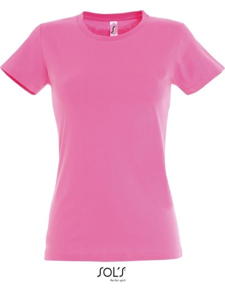 Damen T-Shirt – Imperial – Orchideenrosa L