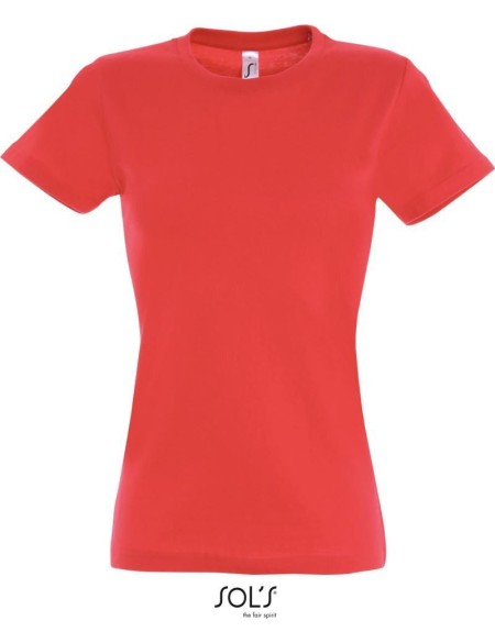 Damen T-Shirt - Imperial - Hibiscus S