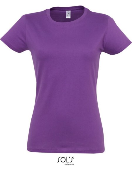 Damen T-Shirt – Imperial – Hellviolett XL