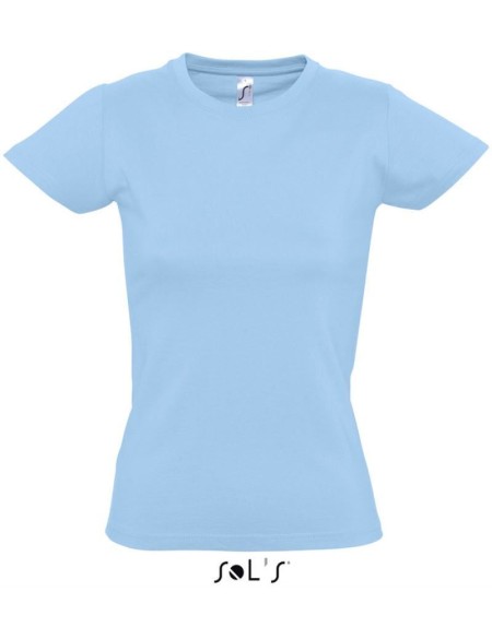 Damen T-Shirt – Imperial – Himmelblau L
