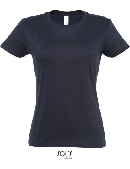 Damen-T-Shirt – Imperial – Marineblau 3XL