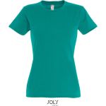 Damen T-Shirt – Imperial – Smaragd XXL