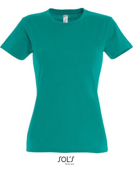 Damen T-Shirt - Imperial - Emerald M