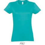 Damen T-Shirt - Imperial - Karibikblau S