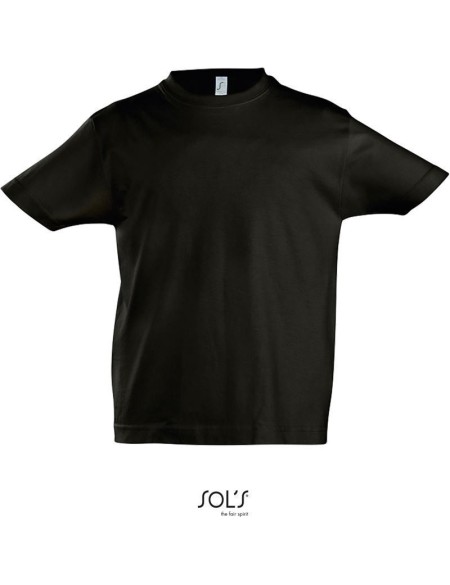 Kinder-T-Shirt – Imperial – Schwarz 10 Jahre