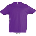 Kinder-T-Shirt - Imperial - Dunkelviolett 4 Jahre