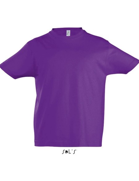 Kinder-T-Shirt - Imperial - Dunkelviolett 4 Jahre