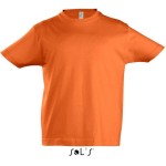 Kinder-T-Shirt – Imperial – Orange 8 Jahre