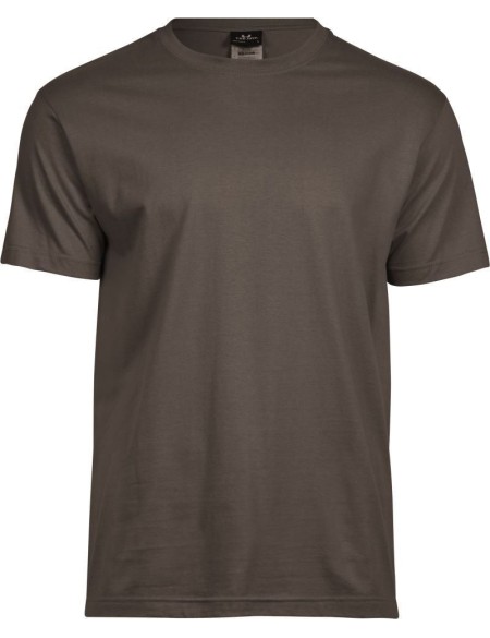 Herren-T-Shirt – Teejays „Sof Tee“ – Schokolade 3XL
