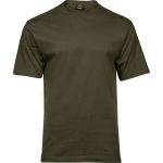 Herren-T-Shirt – Teejays „Sof Tee“ – Oliv 3XL