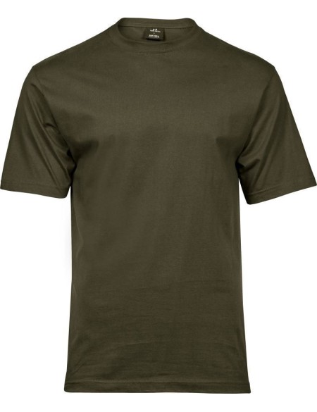 Herren-T-Shirt – Teejays „Sof Tee“ – Oliv 3XL