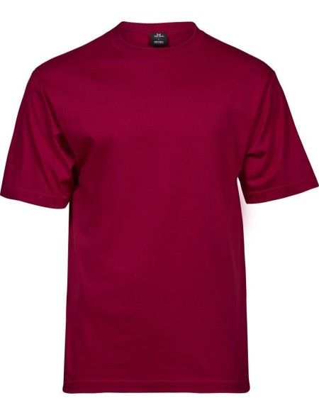 Herren-T-Shirt – Teejays „Sof Tee“ – Dunkelrot 3XL