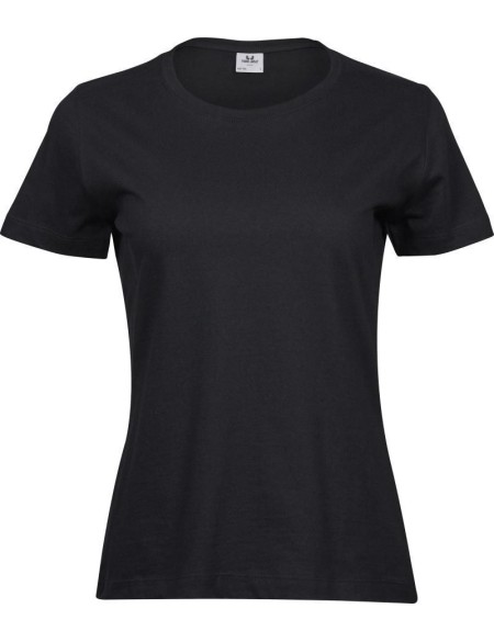 Damen T-Shirt - Teejays ''Sof Tee'' - Schwarz M