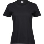 Damen T-Shirt – Teejays „Sof Tee“ – Schwarz XL