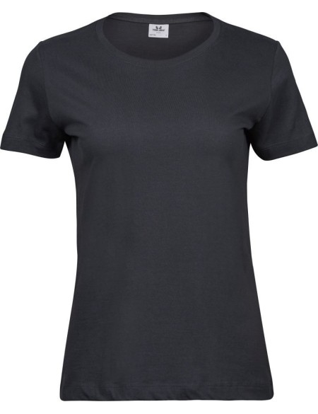 Damen T-Shirt - Teejays ''Sof Tee'' - Dunkelgrau S