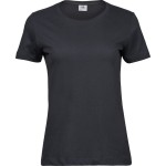 Damen T-Shirt - Teejays ''Sof Tee'' - Dunkelgrau XXL