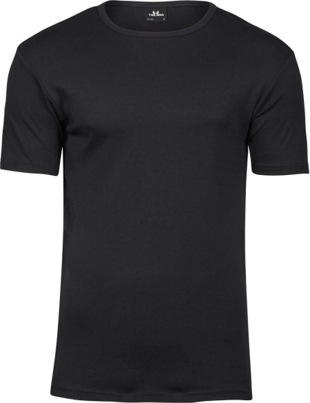 Herren-T-Shirt – Teejays Interlock – Schwarz XL