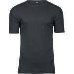 Herren-T-Shirt – Teejays Interlock – Dunkelgrau 5XL