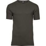 Herren T-Shirt – Teejays Interlock – Dunkeloliv S