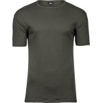 Herren-T-Shirt – Teejays Interlock – Dunkelgrün 3XL