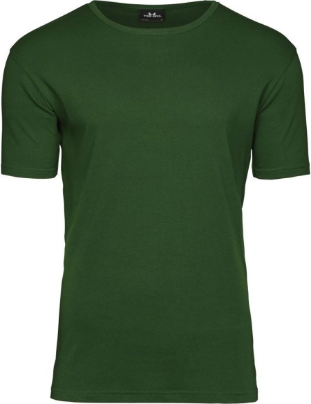 Herren T-Shirt - Teejays Interlock - Waldgrün L