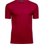 Herren-T-Shirt – Teejays Interlock – Rot XL