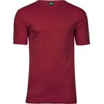 Herren-T-Shirt – Teejays Interlock – Tiefrot XL