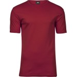 Herren-T-Shirt – Teejays Interlock – Tiefrot M