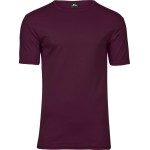 Herren-T-Shirt – Teejays Interlock – Wein XL