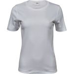 Damen T-Shirt - Teejays Interlock - Weiß L