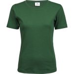 Damen T-Shirt - Teejays Interlock - Waldgrün XXL