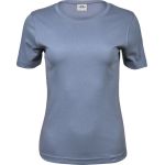 Damen-T-Shirt – Teejays Interlock – Flint Stone 3XL