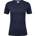 Damen-T-Shirt – Teejays Interlock – Marineblau XXL