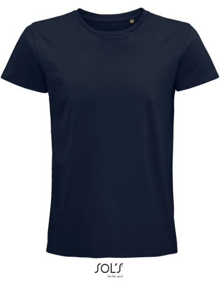 Herren-T-Shirt – Pioneer – Burgund – Französische Marine L