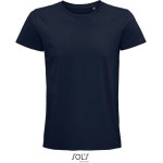 Herren-T-Shirt – Pioneer – Burgunderrot – Französische Marine 4XL