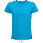 Herren T-Shirt - Pioneer - Burgund - Aqua M