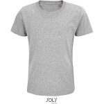 Kinder-T-Shirt - Pioneer - Grau meliert 12 Jahre