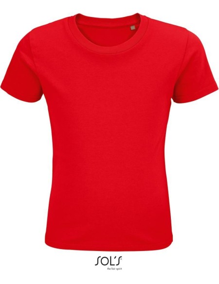 Kinder-T-Shirt – Pioneer – Rot 2 Jahre