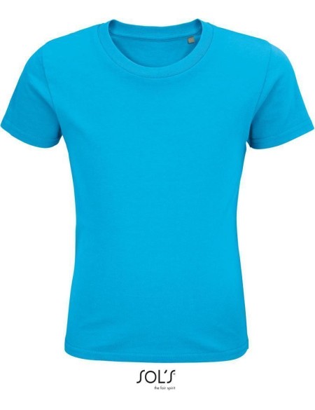 Kinder-T-Shirt - Pioneer - Aqua 10 Jahre