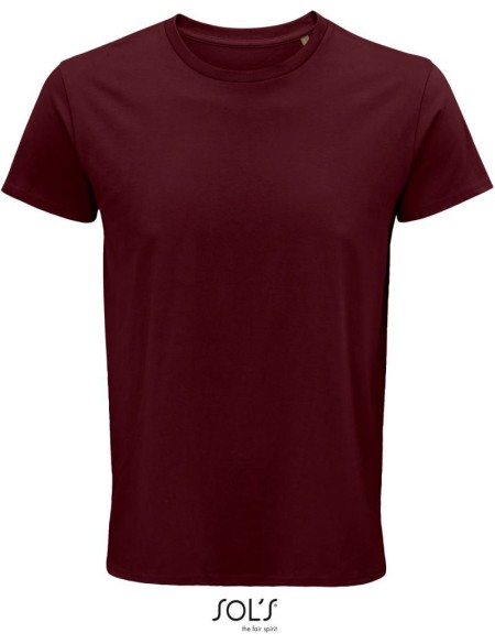 Herren-T-Shirt – Crusader – Burgunderrot XS