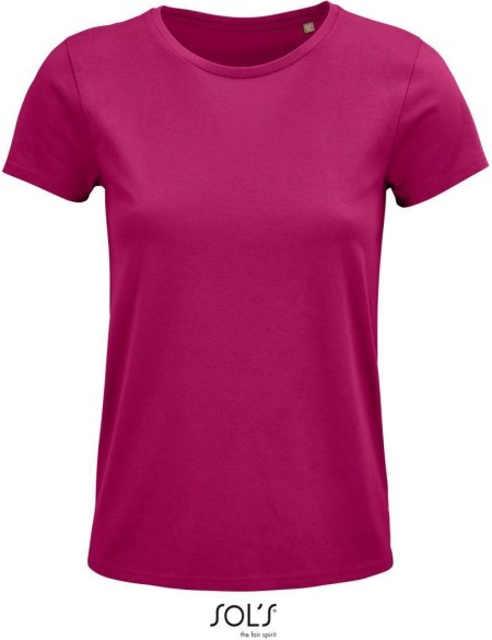 Damen T-Shirt – Crusader – Fuchsia XL