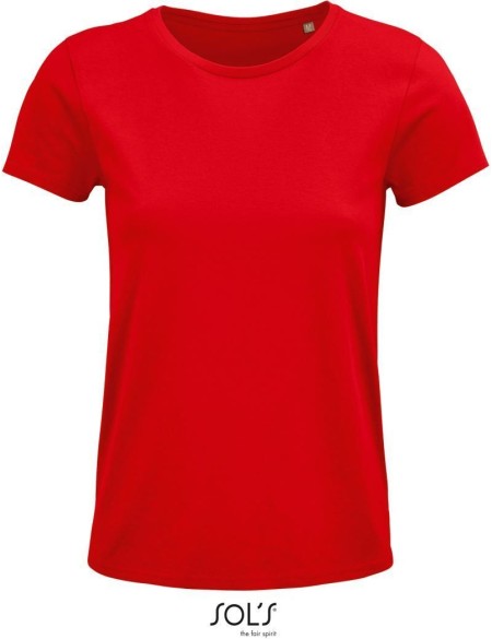 Damen T-Shirt - Crusader - Rot M