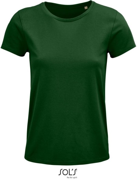 Damen T-Shirt - Crusader - Flaschengrün L