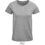 Damen T-Shirt - Crusader - Graumelange L