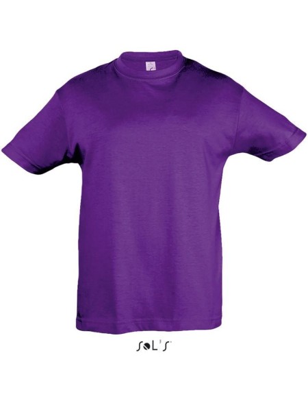 Kinder-T-Shirt - Regent - Dunkelviolett 12 Jahre